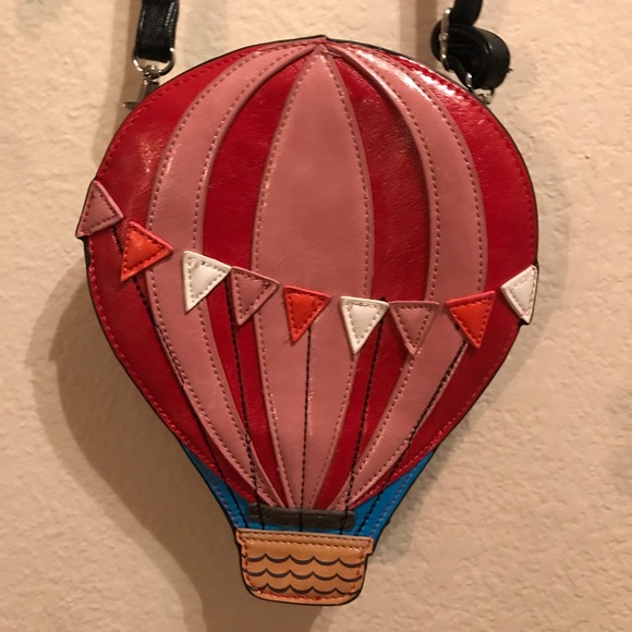 Modcloth Handbags - ModCloth Crossbody Bag Hot Air Balloon Purse